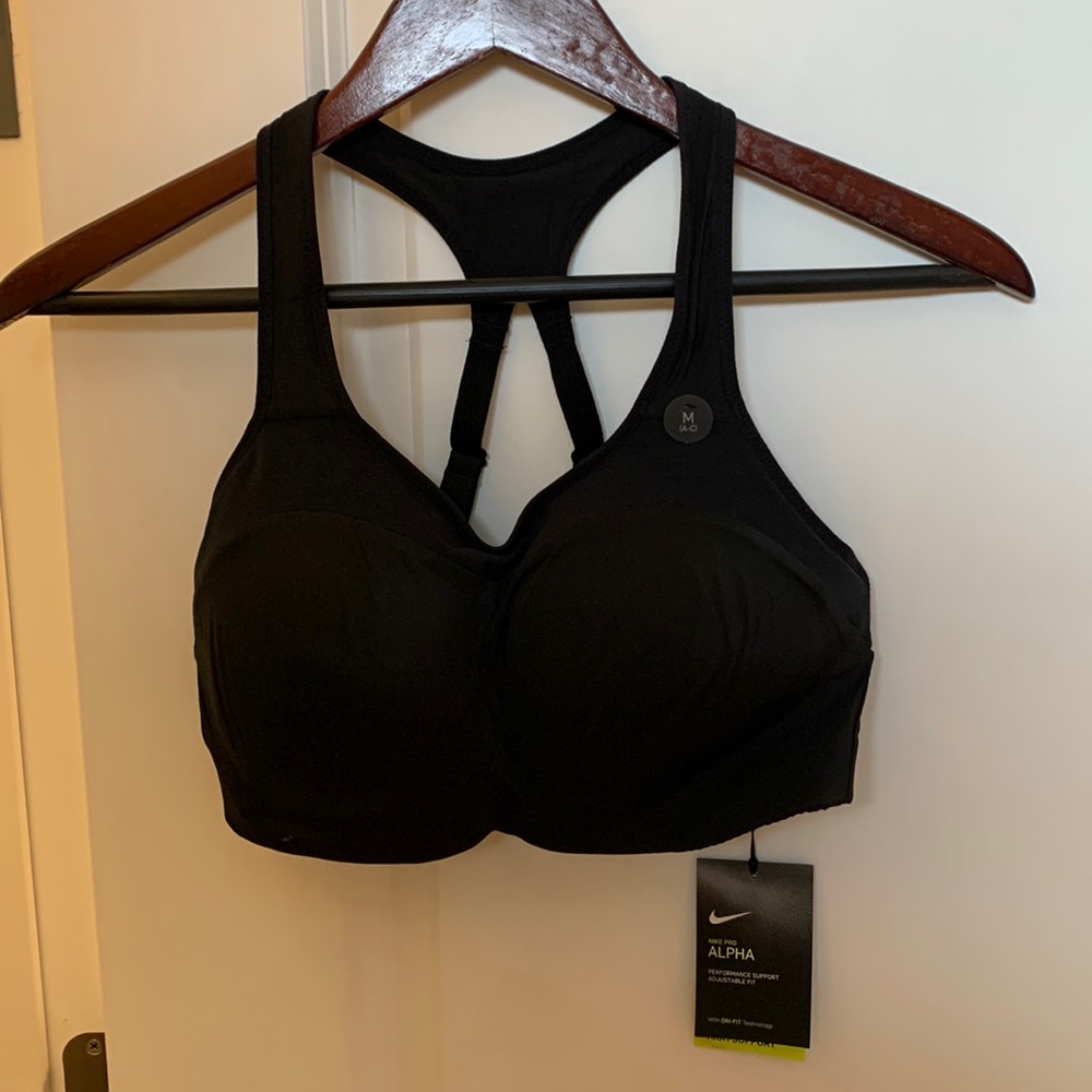 Nike Dri Fit Black Sports Bra